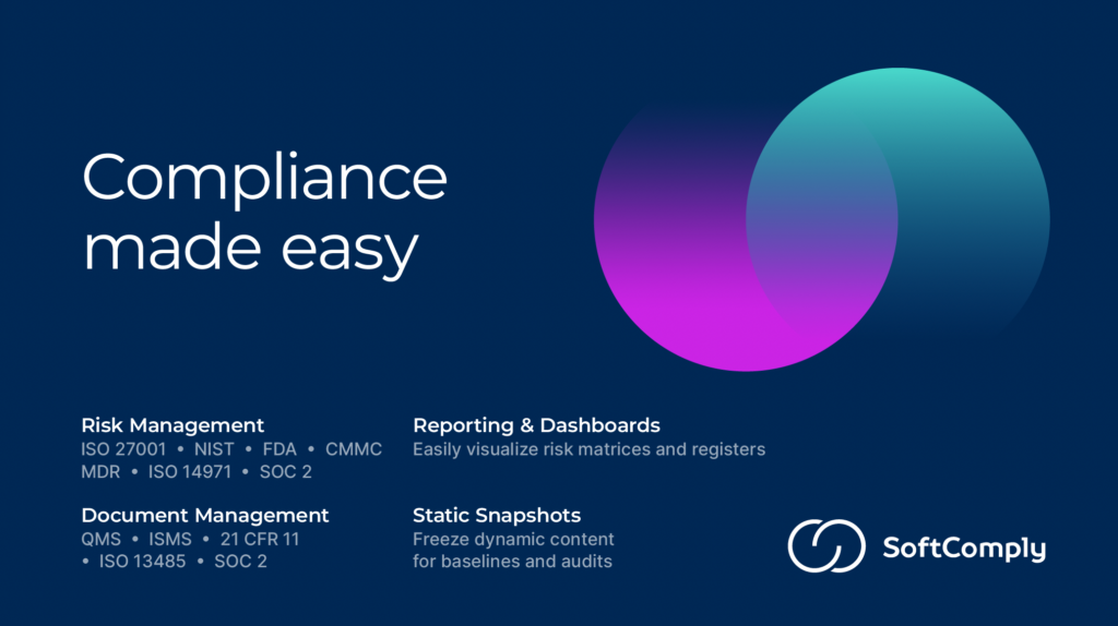 SoftComply GRC Solution - SoftComply